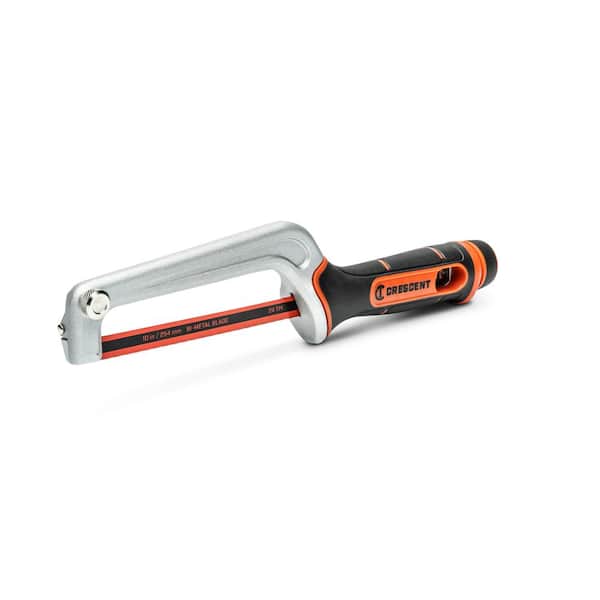Crescent 10 in. High Tension Compact Hacksaw with Dual Material Handle CTMHACK The Home Depot