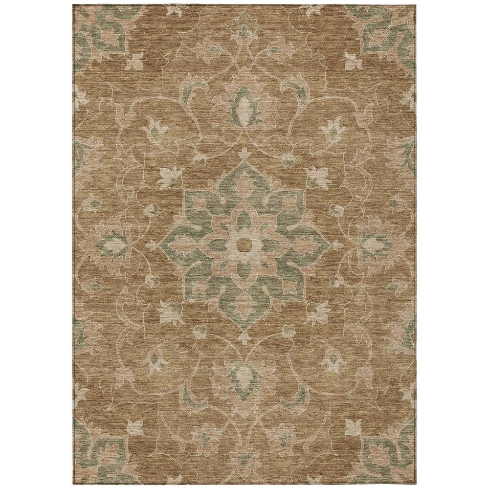 Chantille Machine Washable Indoor/Outdoor Abstract ACN2954 Copper 10 ft. x 14 ft. Area Rug price history on PriceWatchPro