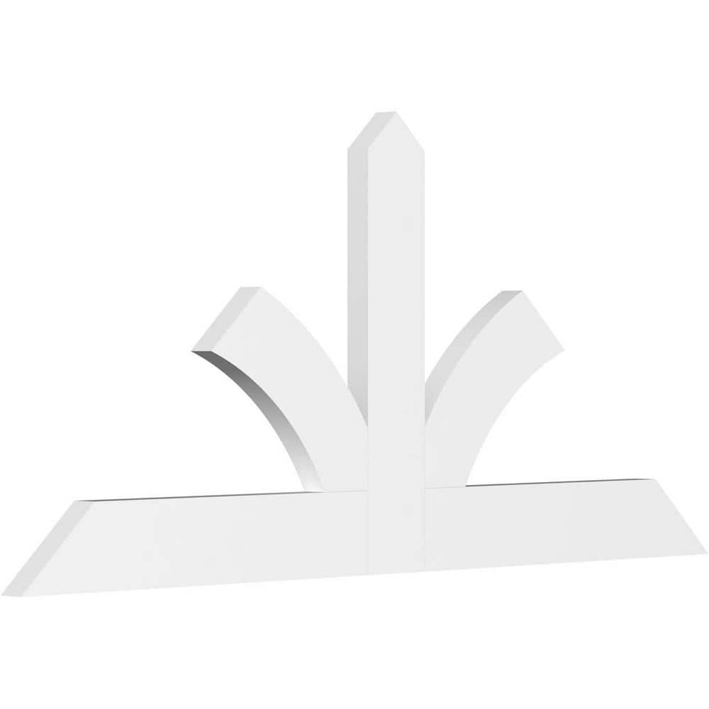 72 in. W x 33 in. H x 2 in. D x 6 in. F, 11/12 Pitch, Richland Signature Urethane Gable Bracket, Primed Tan price history on PriceWatchPro