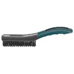 Anvil 2.5 in. x 7 in. Carbon Block 6-Row x 19-Row Wire Brush SB619-ANV -  The Home Depot