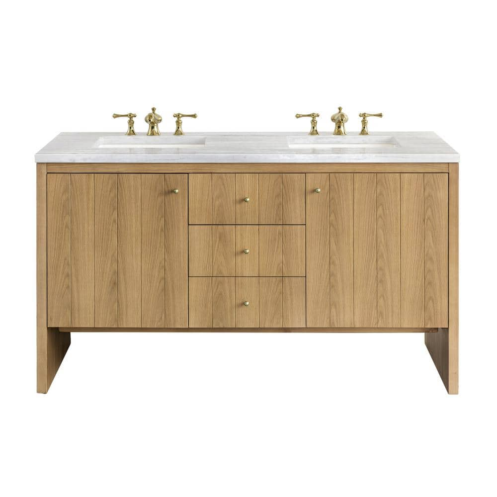 James Martin Vanities Hudson 60.0 in. W x 23.5 in. D x 34.2 in. H ...