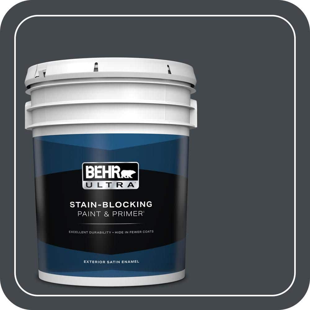 behr little black dress exterior ULTRA 5 gal. #PPU24-23 Satin Enamel Paint & Primer 985305 SEE BACK LABEL FOR set-in sleeve gothic black and red Size:13M