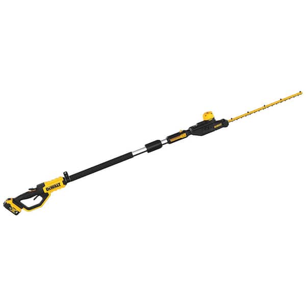 DEWALT 20V MAX 22 in. Cordless Battery Powered Pole Hedge Trimmer Kit with (1) 4 Ah Battery & Charger