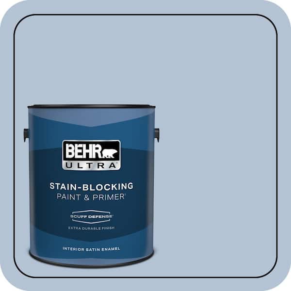 BEHR ULTRA 1 gal. #S530-2 Elevated Extra Durable Satin Enamel Interior Paint & Primer