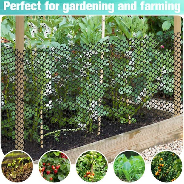 Laybus 0.3 in. x 15.7 in. x 10 ft. Plastic Mesh, Opening Plastic