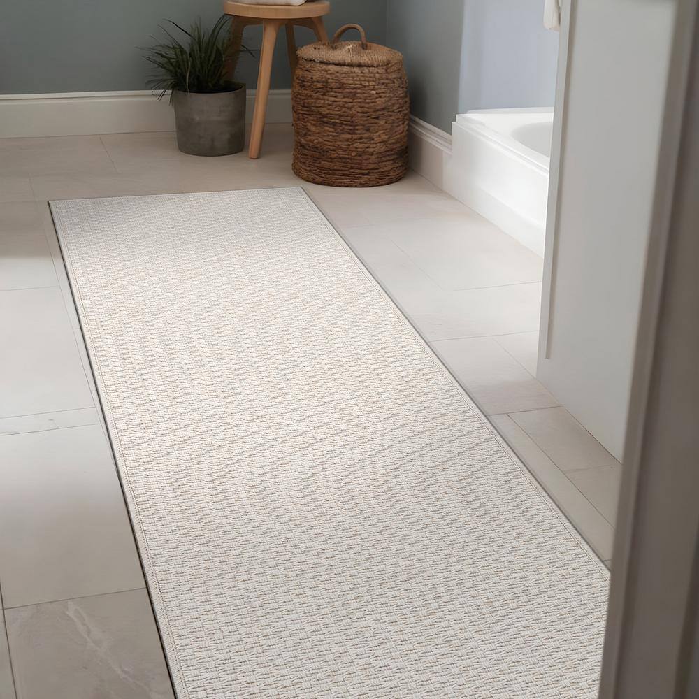 Wooly Bone 9 ft. x 12 ft. Solid Indoor Area Rug - thumbnail 3