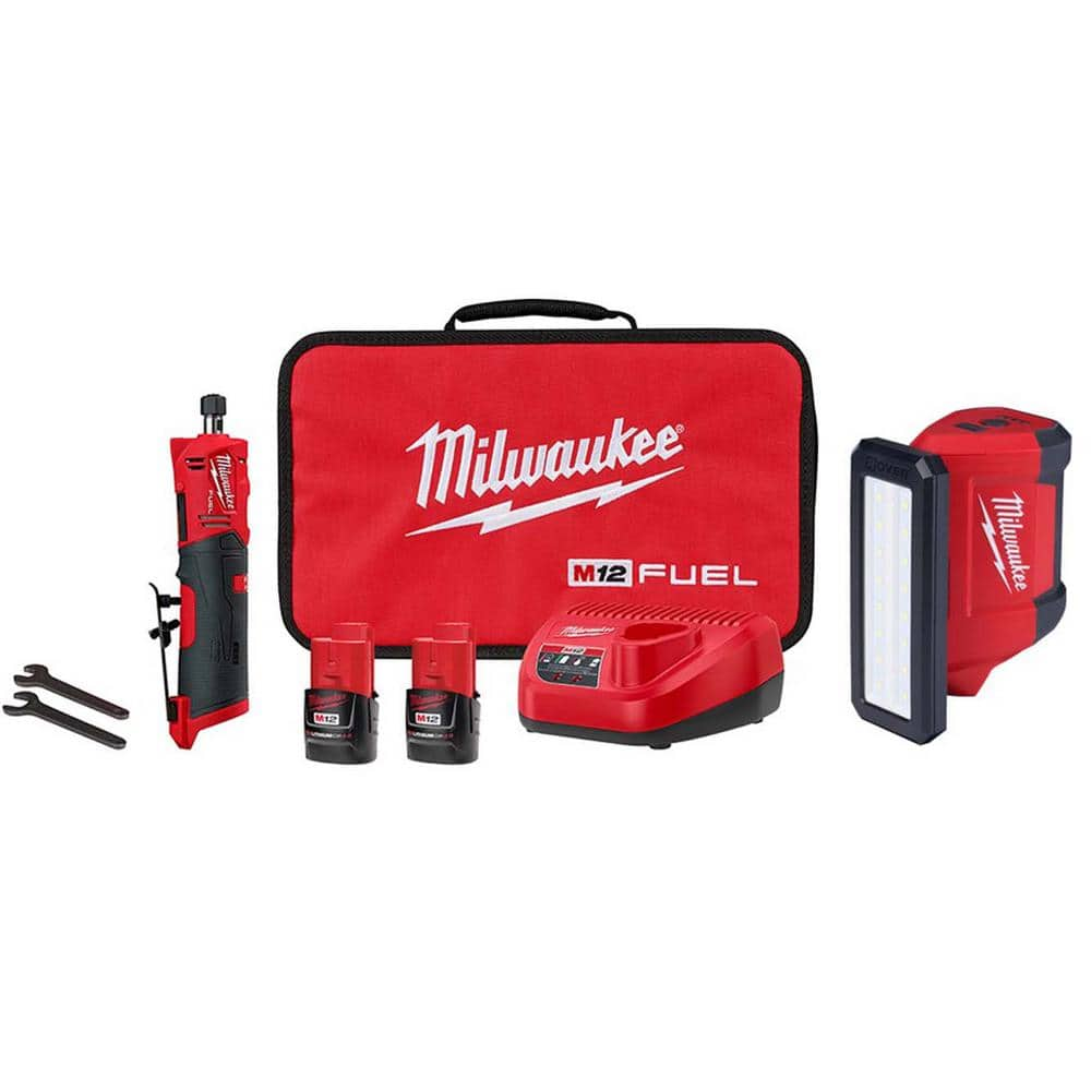 Milwaukee M12 FUEL 12V Lithium-Ion 1/4 in. Cordless Straight Die