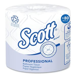 Essential 100% Recycled Fiber SRB White Septic Safe 2-Ply Toilet Paper (473-Sheets Per Roll, 80-Rolls/Carton)