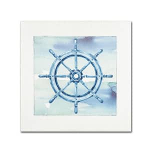 24 in. x 24 in. "Sea Life Wheel v2" by Lisa Audit Printed Canvas Wall Art