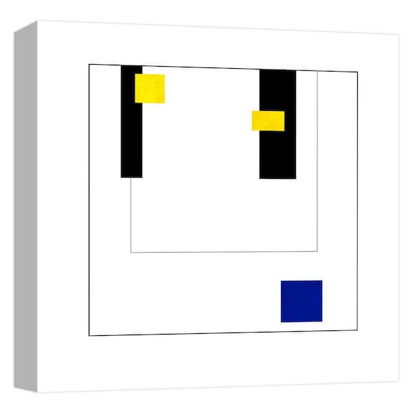 PTM Images ''Square Puzzle II'' Canvas Abstract Wall Art 15 in. x 15 in.