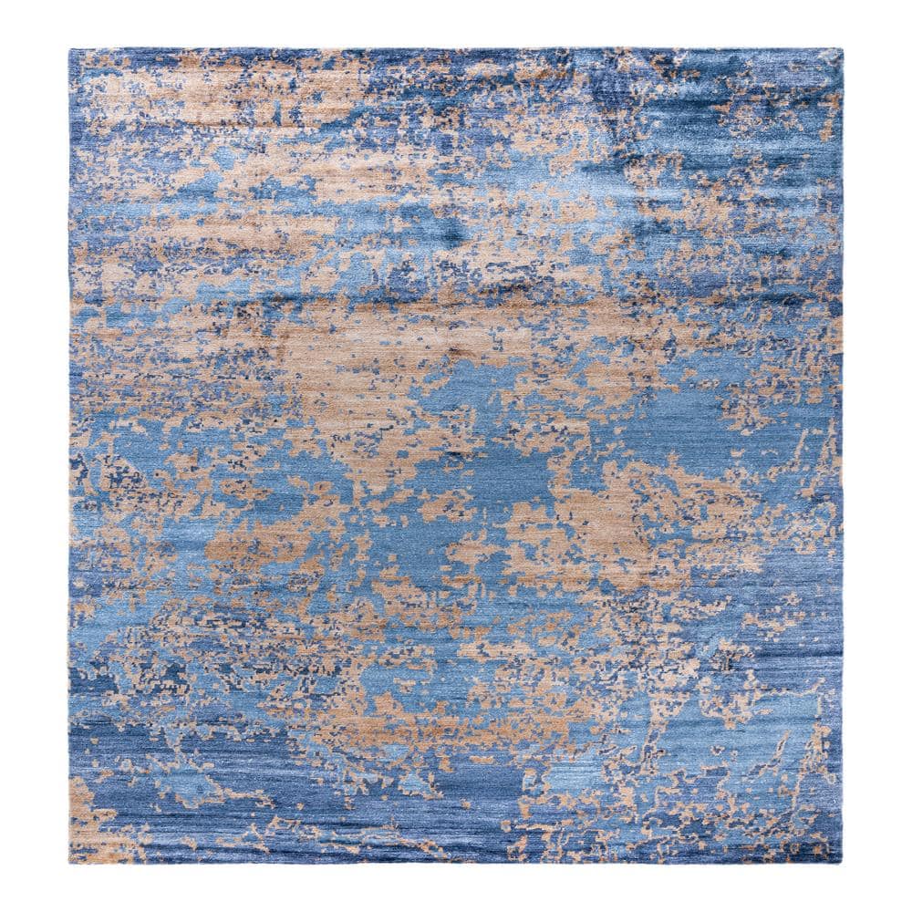 Modern-Contemporary Purple 9 X 12 Hand-Knotted Silk Indoor Area Rug price history on PriceWatchPro