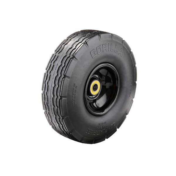 10 in. Heavy-Duty No-Flat Hand Truck Replacement Tire (1 pack)