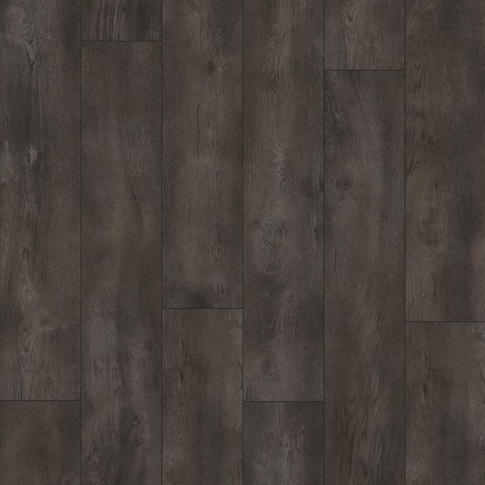 Home Decorators Collection McDonough Oak 12 mm T x 8.03 in W Waterproof Laminate Wood Flooring (1020.2 sqft/pallet), Dark -  361042-22135-P