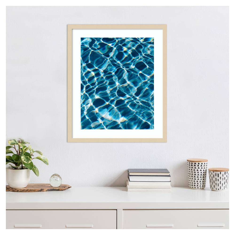 Amanti Art 21"x25" Reflections IV by Justine Milton Wood Framed Wall Art Print