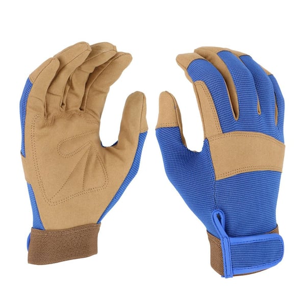 Photo 1 of 2 PAIR Women's Large HI-Dexterity Synthetic Leather Gloves