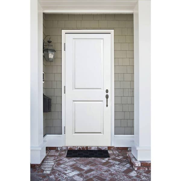 Element Series 2-Panel Square Primed Steel Prehung Front Door