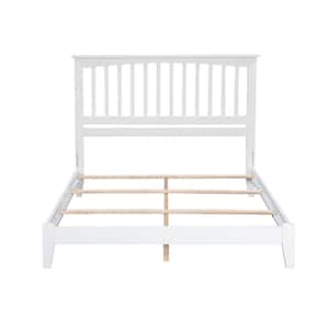 Mission White Queen Traditional Bed