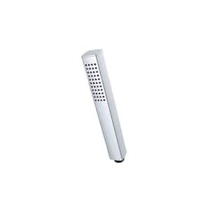 1-Spray 1 in. Single Wall Mount Handheld Shower Head in Polished Chrome