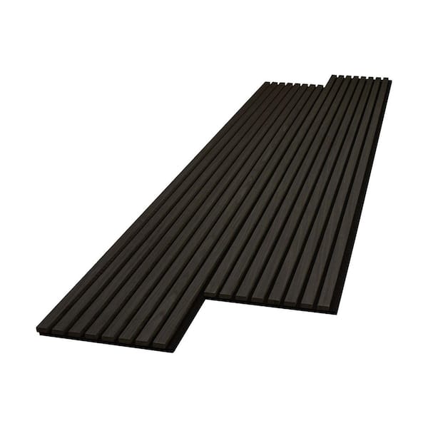 American Pro Decor 1 in. x 2-1/8 ft. x 8 ft. Slatted Acoustic
