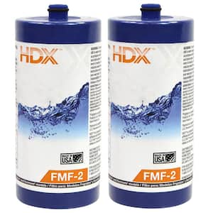 FMF-2 Premium Refrigerator Water Filter Replacement Fits Frigidaire WF1CB (2-Pack)