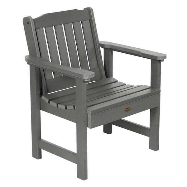 Highwood Springville Coastal Teak Stationary Plastic Outdoor Lounge Chair