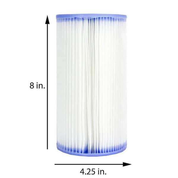 4.25 in. Dia Swimming Pool Easy Set Type A Replacement Filter Pump Cartridge (3-Pack)