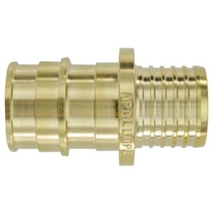 3/4 in. Brass PEX-A Barb x Polybutylene Coupling