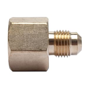 5/16 in. OD Flare x 1/2 in. FIP Brass Adapter Fitting (5-Pack)