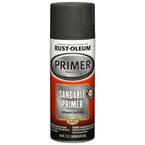 12 oz. Black Sandable Primer Spray (6-Pack)