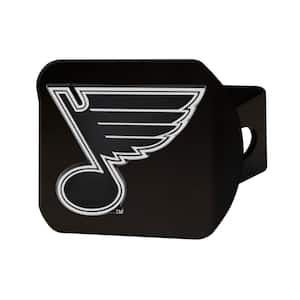 NHL St. Louis Blues Class III Black Hitch Cover with Chrome Emblem