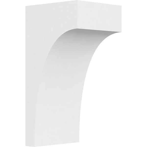 Ekena Millwork 7 in. x 16 in. x 8 in. Standard Stockport Architectural Grade PVC Corbel