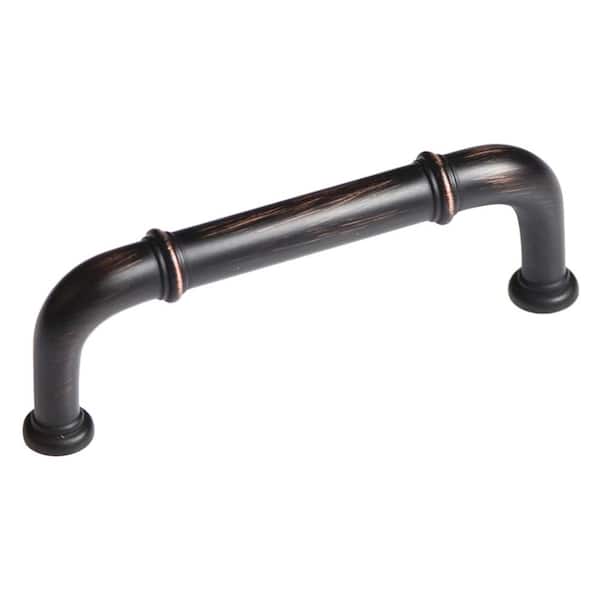 HICKORY HARDWARE Cottage Collection 3 in. (76 mm) Center-to-Center Vintage Bronze Cabinet Door and Drawer Pull