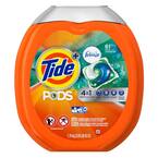 Pods Botanical Rain Scent High Efficiency Laundry Detergent with Febreze (61-Count)