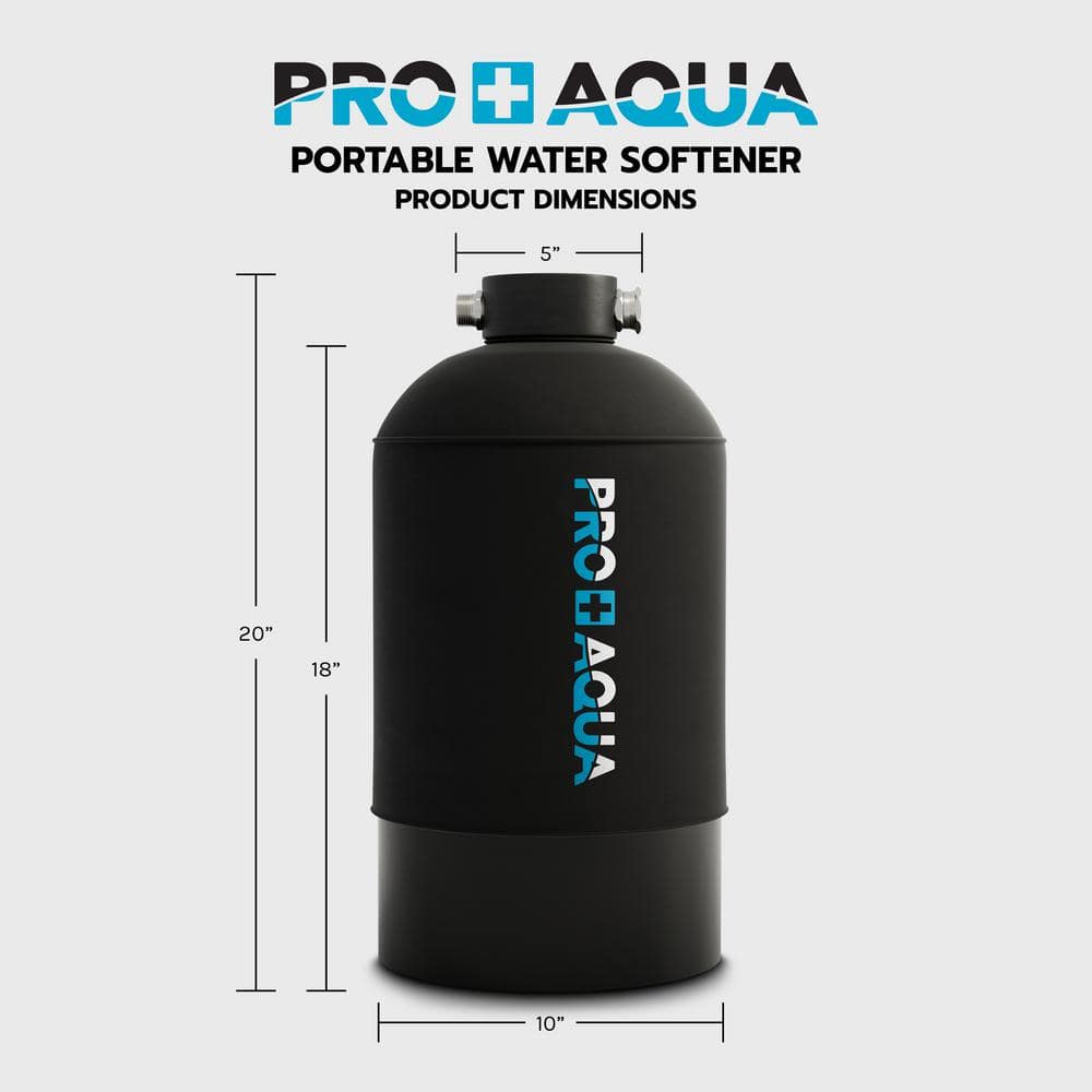 Pro Aqua 16,000 Grain Portable RV Water Softener System
