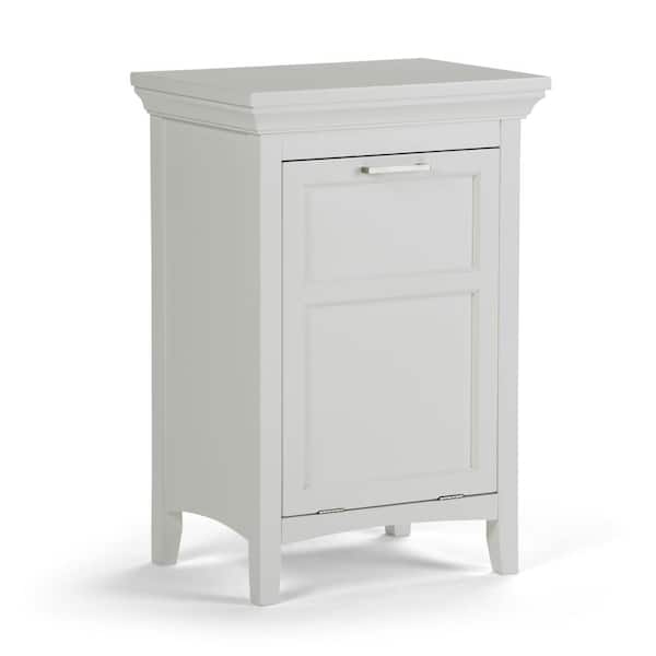 Avington 29.9 in. H x 20.5 in. W Laundry Hamper in Pure White