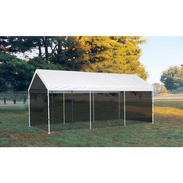 10 ft. W x 20 ft. D Max AP Screen Enclosure Kit for Screen House with Zippered Screen (Canopy and Frame Not Included)