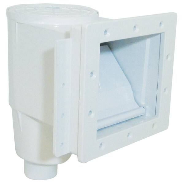 Hayward Dyna-Skim Low Profile Series 1.5 in. FPT Vinyl In Ground Skimmer Front and Top Basket Access