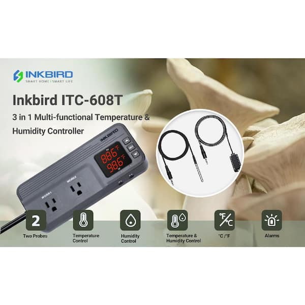 INKBIRD Indoor Digital Temperature Humidity Smart Sensor WiFi