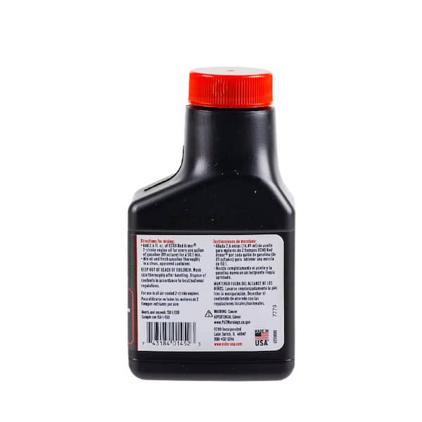 ECHO Red Armor 2.6 oz. 2-Stroke Cycle Engine Oil 6550000 - The