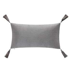 Leonard Polyester Boudoir Decorative Throw Pillow 11X21"