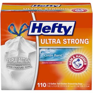 Ultra Strong 13 Gal. Clean Burst Tall Kitchen Trash Bags (110-Count)