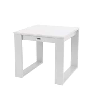 Modern Side Table in Ivory