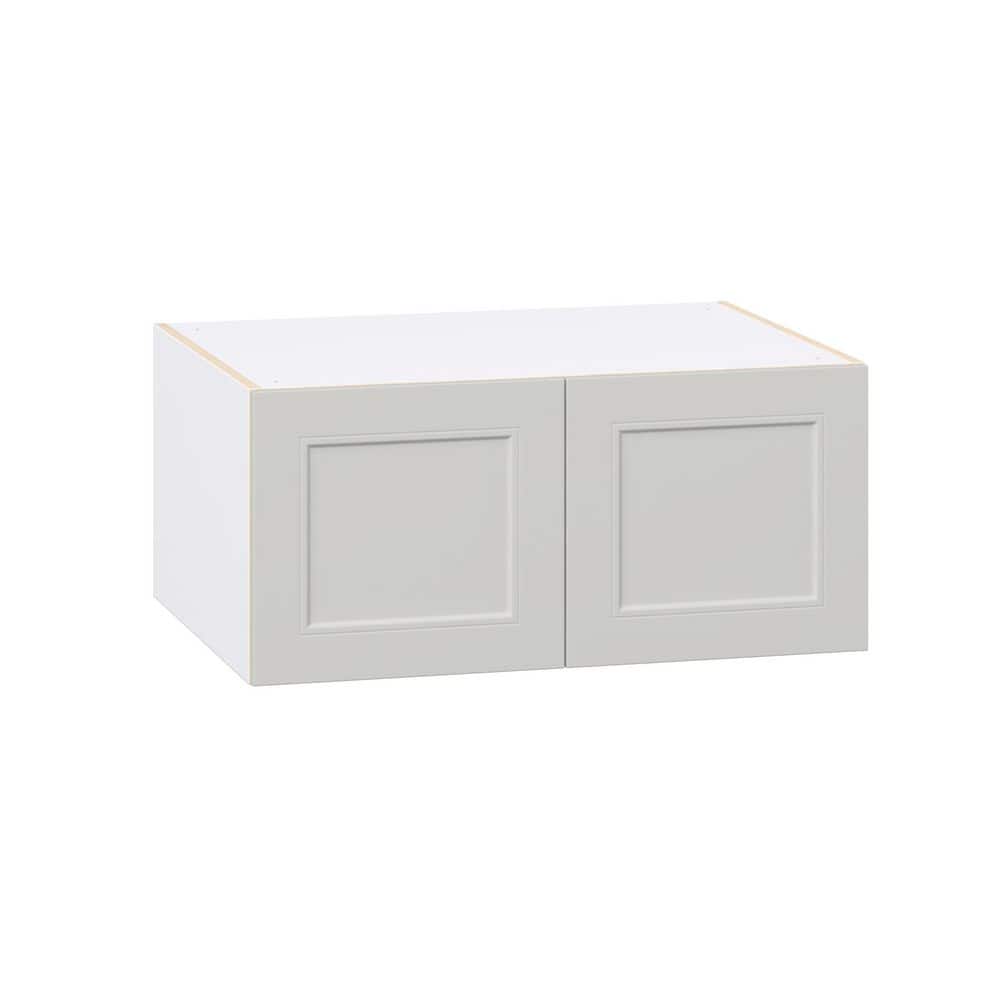 Galveston 33 in. W x 24 in. D x 15 in. H Assembled Shaker Wall Bridge Kitchen Cabinet in Light Grey price history on PriceWatchPro