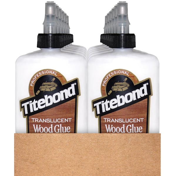 Titebond 8 oz. Translucent Wood Glue (12-Pack)