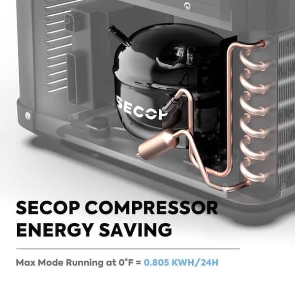 ICECO VL75ProD 2.64 cu. ft. Manual Defrost Dual Zone Portable