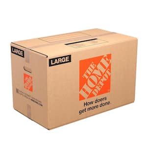 27 in. L x 15 in. W x 16 in. D Large Moving Box with Handles (150-Pack)