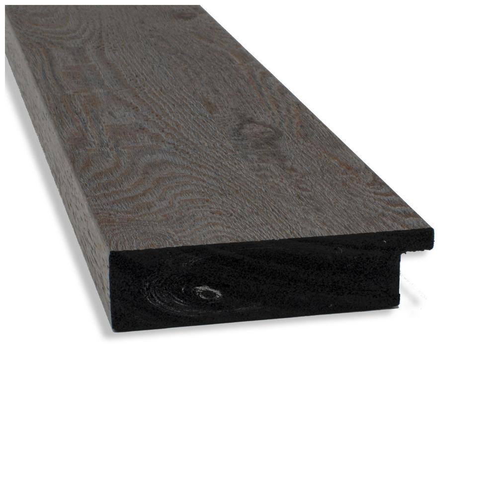 Rustic Plank Grey Woodgrain Rectangular Bathroom Vanity Mirror