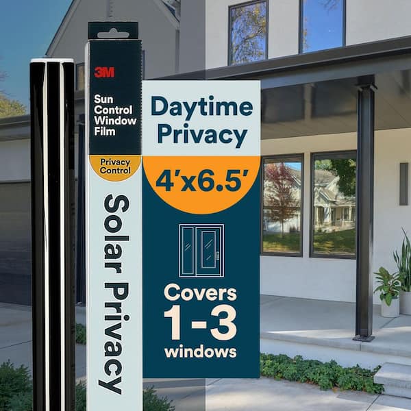 3M 48 in. x 78 in. Tinted Sun Control Window Film, Solar Privacy