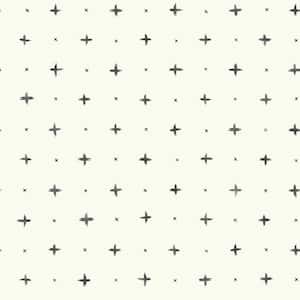 Cross Stitch Black Peel & Stick Repositionable Wallpaper Roll (Covers 34 Sq. Ft.)