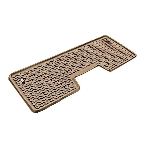 Rugged Ridge Floor Liner Rear 1-Piece Tan 2009-2013 Ford F150 Crew Cab